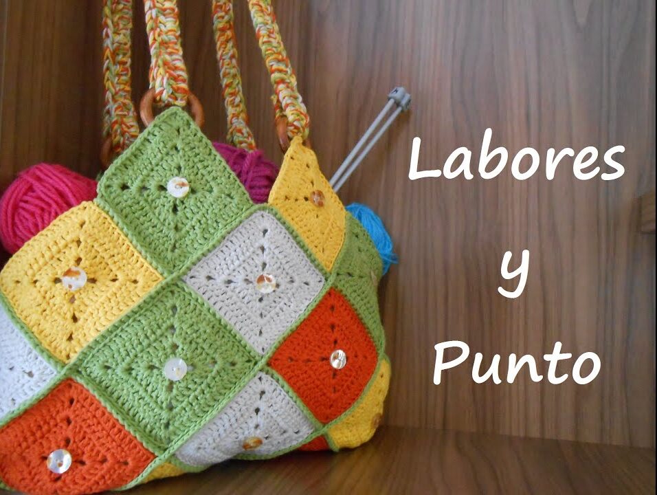 Bolsa árbol de Navidad, crochet, parte 2