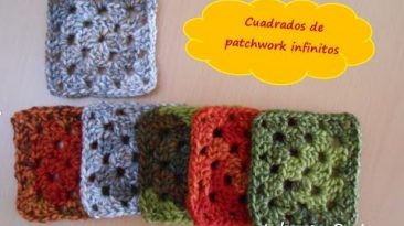 granny cuadrado infinito a ganchillo o crochet