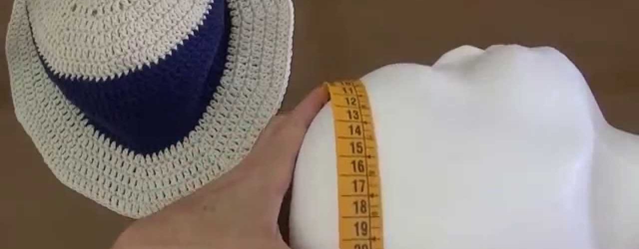 tomar medidas-calcular puntos para tejer un sombrero