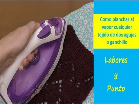 planchar con vapor un tejido de lana