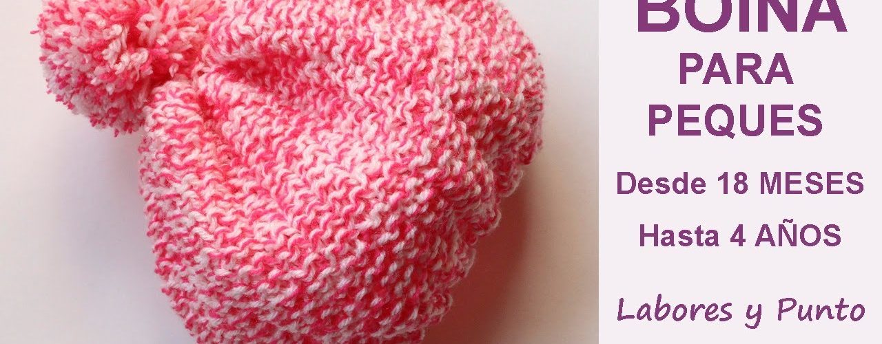 BOINA PARA NIÑA en crochet PASO A PASO 