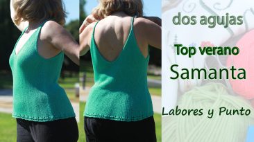 Top de Verano Samanta a dos agujas