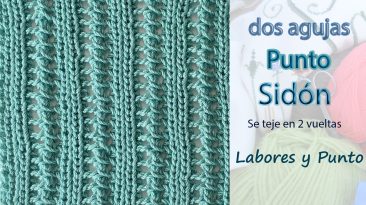 punto sifón a dos agujas