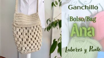 Bolso Ana a ganchillo o crochet